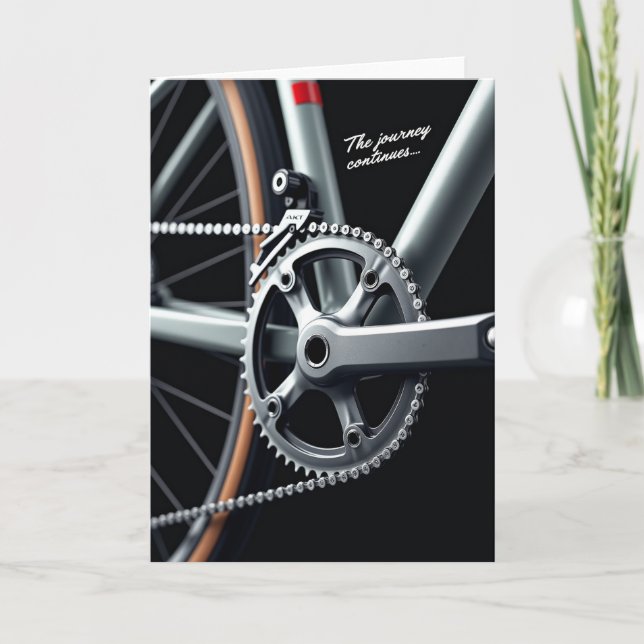 Bike Part Birthday Card (Front)
