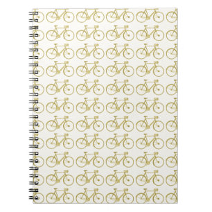 bike pattern notebook