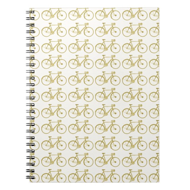 bike pattern notebook (Front)
