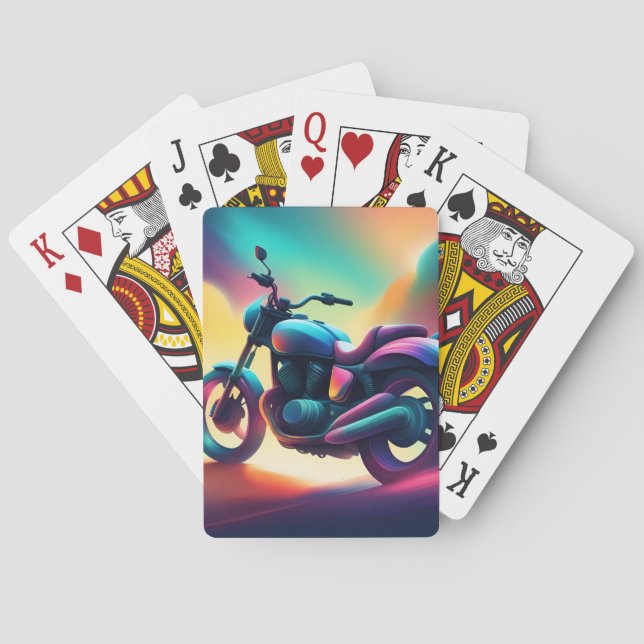 bike playing cards (Back)
