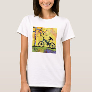 Bike & Raven T Shirt A Spectacular Day for a Ride