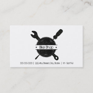 Bike Repair Shop Business Card