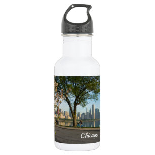 Bike Ride Down Solidarity Stainless Steel Water Bo 532 Ml Water Bottle