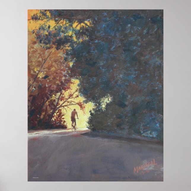 "Bike Rider" Poster (Front)