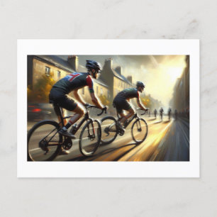 Bike Riders,  Postcard