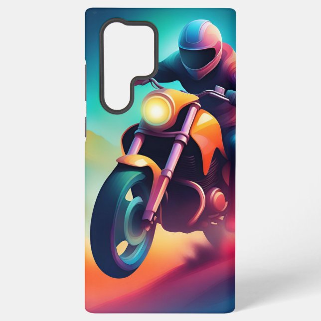 bike samsung galaxy s22 ultra case (Back)