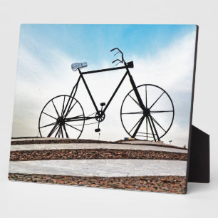 Bike Sculpture Photography Plaque