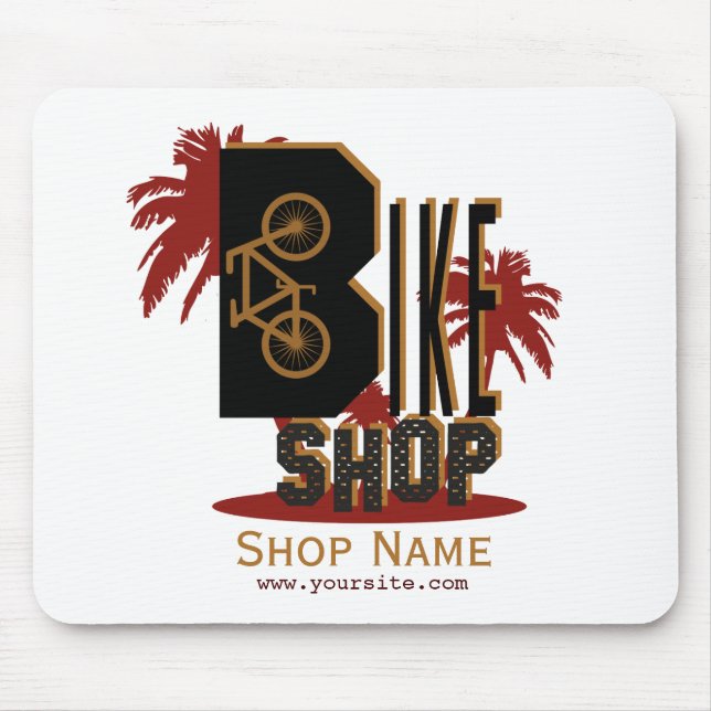 Bike Shop - Mousepad (Front)
