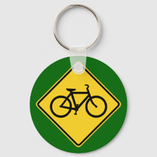 bike sign key ring