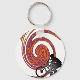 BIKE SLICK ROCK KEY RING