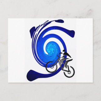 BIKE SOUL STEEP POSTCARD