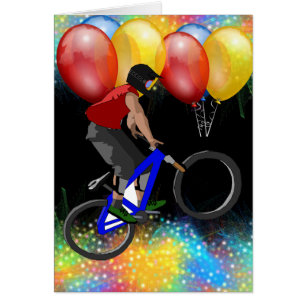 Bike Sport Happy Birthday Family Friends Destiny