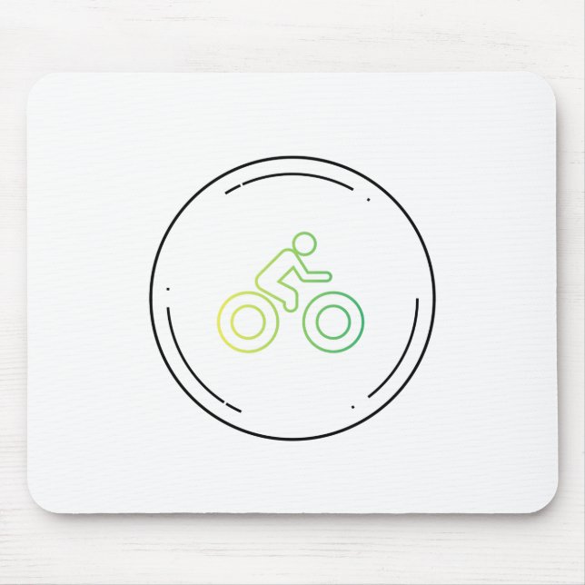 Bike Sport Mouse Pad (Front)