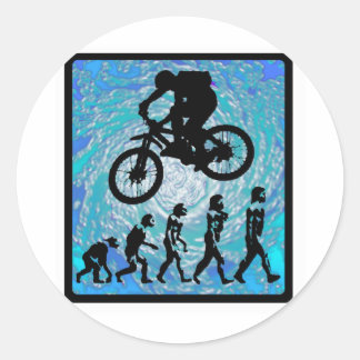Bike STEEP TREND Classic Round Sticker