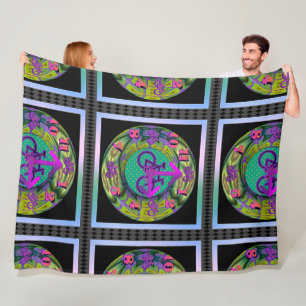 Bike Time Fleece Blanket