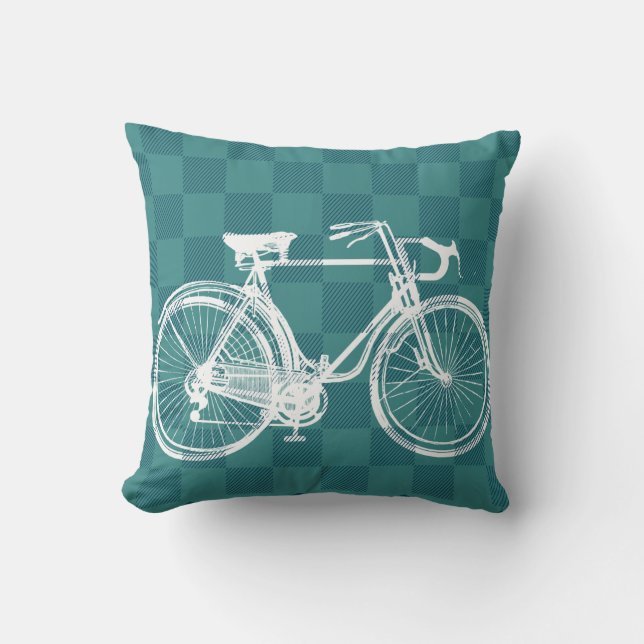 Bike to the Future Cushion (Front)