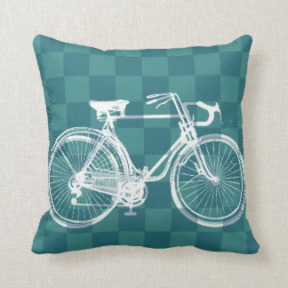 Bike to the Future Cushion