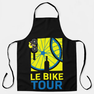 Bike Tour Art Apron