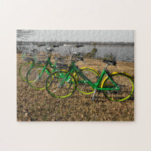Bike Triplets Jigsaw Puzzle