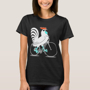 Bike week all year long fanciful rooster riding bi T-Shirt