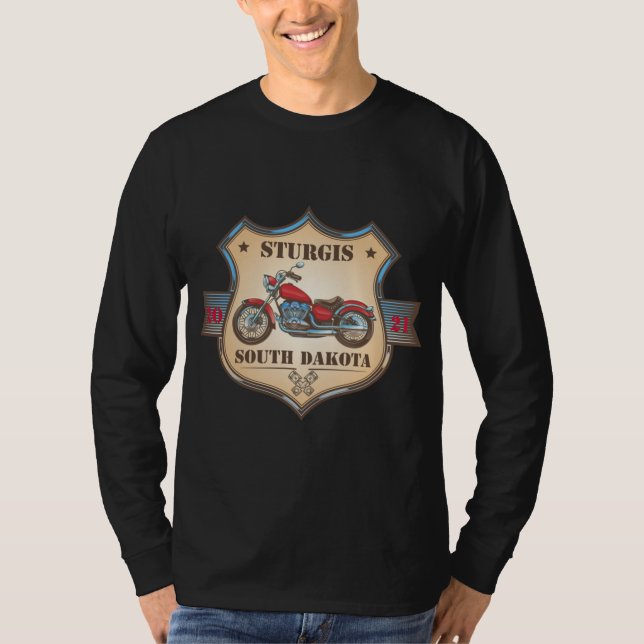 Bike Week Sturgis South Dakota Rally 2021 T-Shirt (Front)