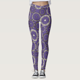bike wheels violet leggings