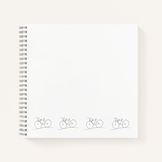 Bike with Two Seats notebook (Front)