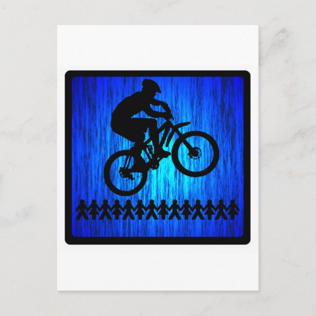 Bike your Feet Postcard (Front)