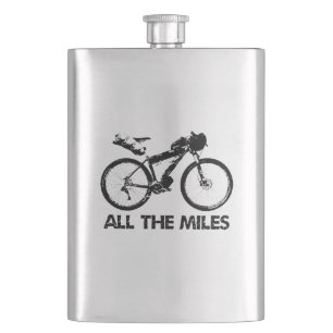 Bikepacking All The Miles Hip Flask