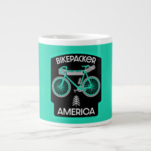 Bikepacking America Large Coffee Mug