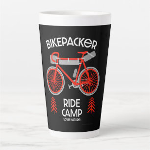 Bikepacking   Backpacking   Touring   Camping Latte Mug