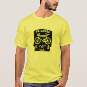 Bikepacking Backpacking Touring Camping T-Shirt