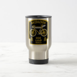 Bikepacking Bike Touring In nature Travel Mug