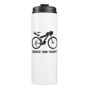 Bikepacking, Cheaper Than Therapy Thermal Tumbler