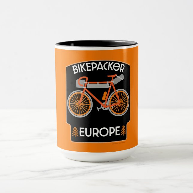 Bikepacking Europe Mug (Center)