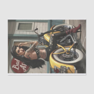 Biker Babe6 Bad to the Bone Edition  Tissue Paper