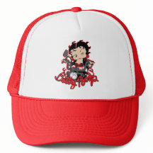 Biker Betty Boo Revival Trucker Hat