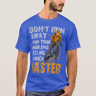 Biker Bicycle Cycling Cycle Rider Bike Ride 182 T-Shirt
