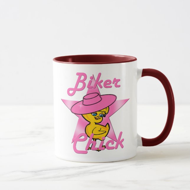 Biker Chick #8 Mug (Right)