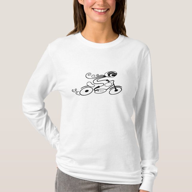"BIKER CHICK" Mary Ford T-Shirt (Front)