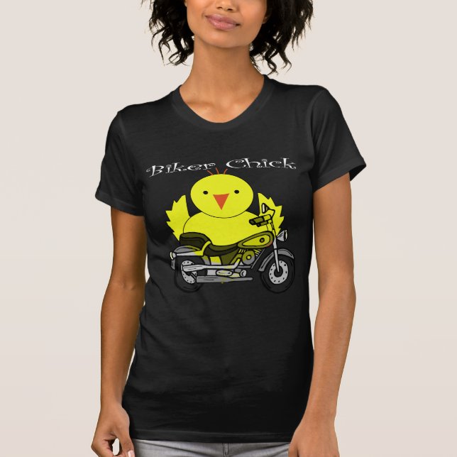Biker Chick T-Shirt (Front)