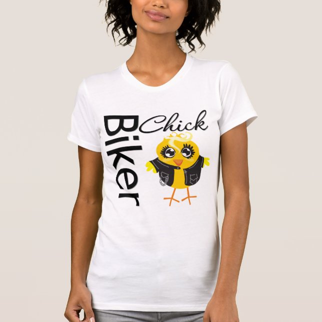 Biker Chick T-Shirt (Front)