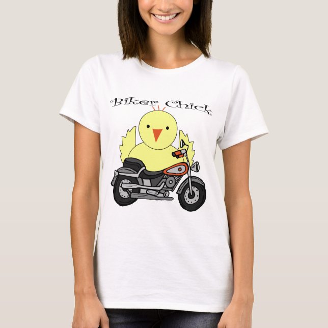 Biker Chick T-Shirt (Front)