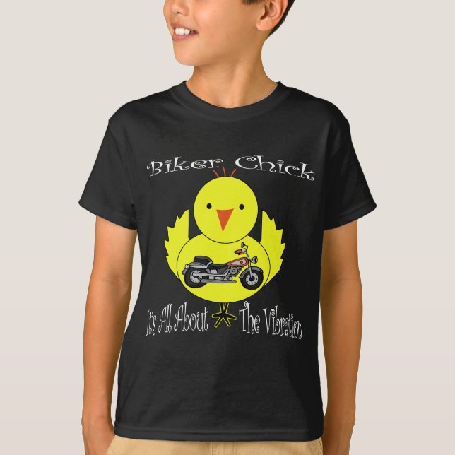 Biker Chick T-Shirt (Front)