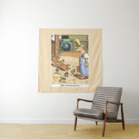 Biker Chicks khaki tapestry