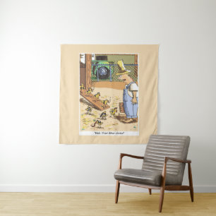 Biker Chicks khaki tapestry