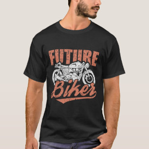 Biker Clic Motorcycle Cool Motorbike Riding Rider  T-Shirt
