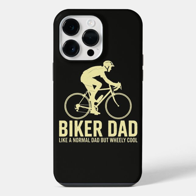 Biker Dad Like A Normal Dad iPhone Case (Back)