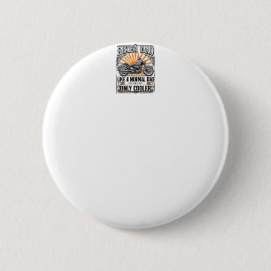 Biker Dad Vintage Motorcycle Vector Design_1 6 Cm Round Badge