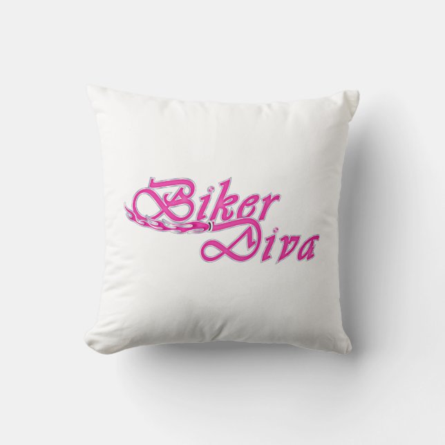 Biker Diva Cushion (Front)